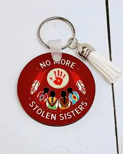 MMIP Awareness 2" Circle Keychains