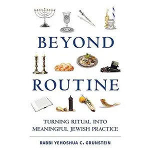 USED-Beyond Routine: Turning Ritual into Meaningful Jewish Practice by Rabbi Yehoshua C. Grunstein (Hardcover)