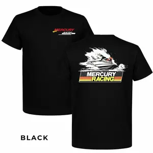 Mercury Racing Boat Shirt, Speed Boat Graphic Tee, Racing Boat T-Shirt, Gift for Boat Lovers