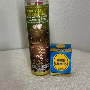 Abrecamino 33 esencia candle y soap