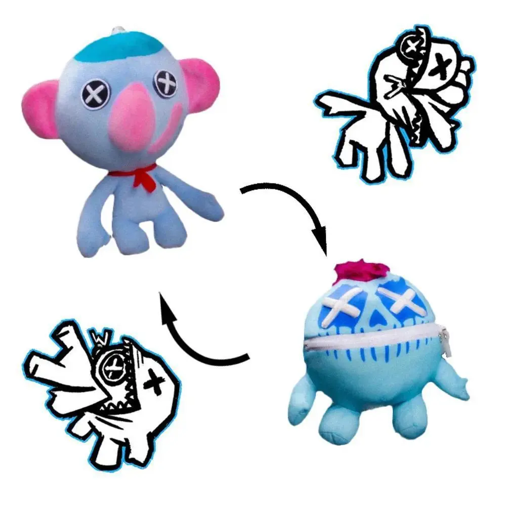 2026 Popular Unisex Wrongside Outimals Plush Stuffed Toy - Poppy Play Time Chapter 5 Themed Stress Relief Classic & Novelty Toy