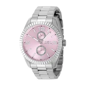 Invicta Men's 43mm Specialty Quartz Fluted Bezel Bracelet Watch
