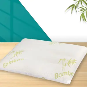 Ultra Thin Pillows, Flat Pillows for Sleeping Thin, 7D High Support 2.5 inch Height Slim Bed Pillows for  Sleeper, Standard Size -18x26 in - Rayon Derived from