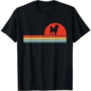 Norwegian Elkhound Retro T-Shirt