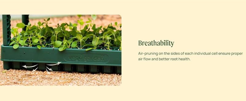 Vego Garden Seedling Popper Tool 3-in-1 Plant & Pop Board 10"x20" Multitool for Stackable Seedling Trays Efficient Seed Sower & Plug Popper