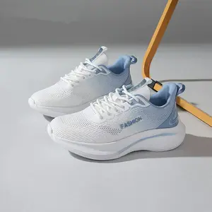 2026 Autumn New Korean Style Breathable Flyknit Women's Shoes, Trendy Student Running Sneakers, Casual Shoes, Women's Footwear