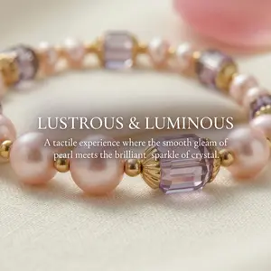 Retro Pearl Bracelet for Women — Light Luxury, Sophisticated & Elegant — High-End, Niche Design — Simple & Versatile Wristwear