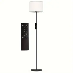 2024 Traditional Floor Lamp with Remote Control and Smart Bulb Included