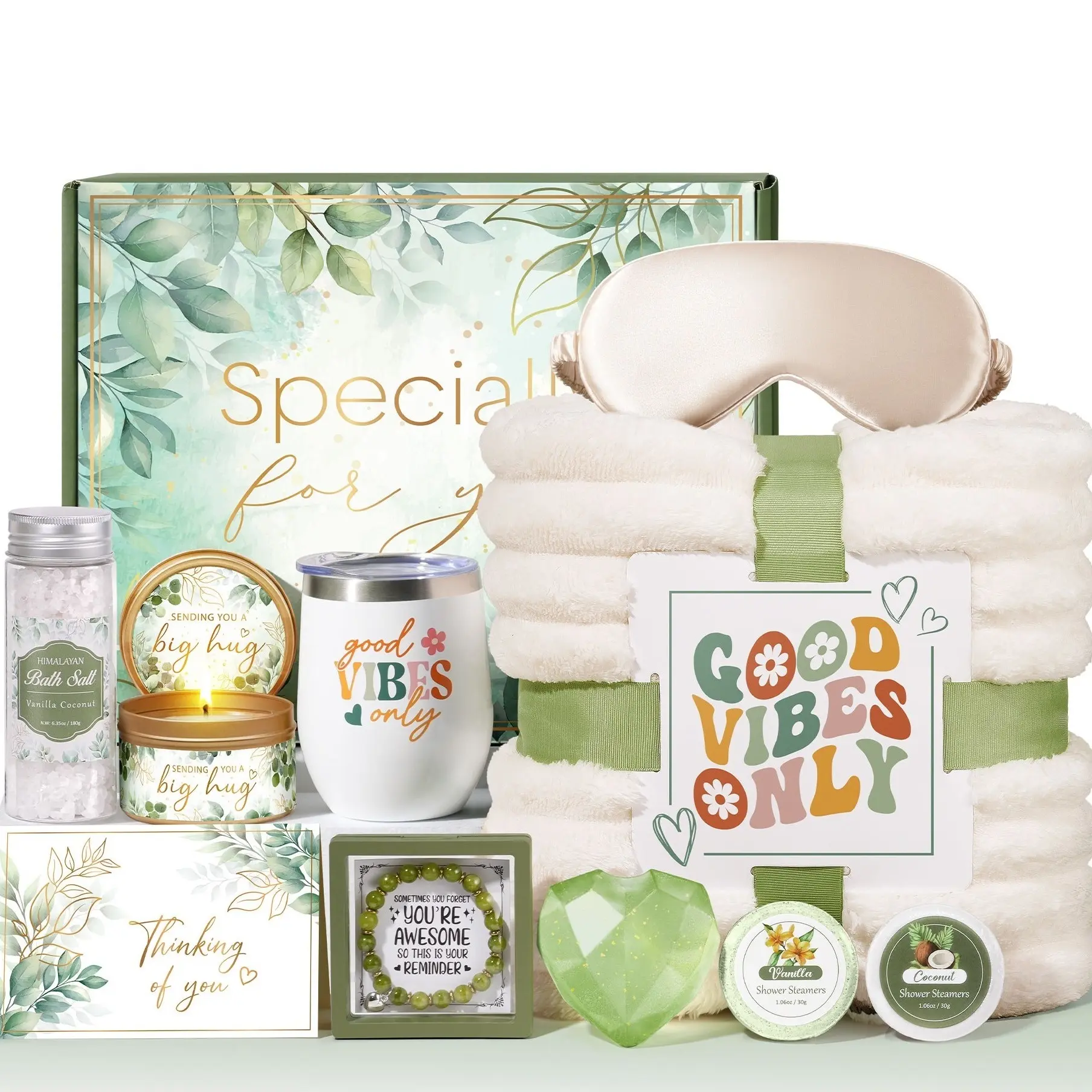 White (12oz Tumbler with Blanket)