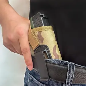 Concealed Carry Plastic Clip IWB Right/Left Hand Holster Fits Medium Compact Subcompact Tactical Sports Bags Outdoor Sports Bag 9MM 380 Glock 17 19 26 43x 1911 vnsh fn reflex holster for concealed carry