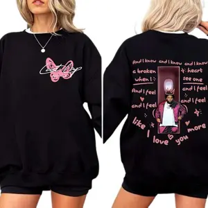 2-Sided Rod Wave New Song Lyrics Shirts - RW New Album Merch | Official Concert T-Shirt, Sweatshirt, Hoodie Fabric Unisex