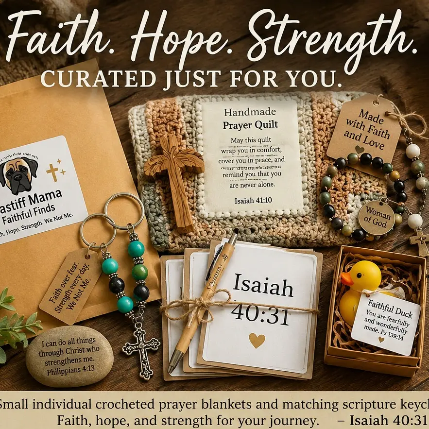Faith-filled curated finds, encouragement, gifts & surprises. Every package is unique