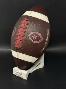 Team Issue Youth Size (Ages 12-14) Maroon Lace Fully Game Prepped Football