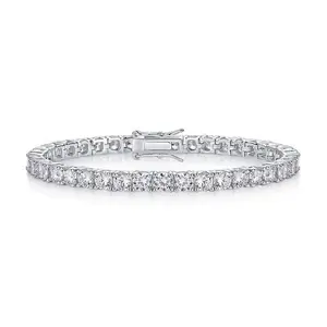 11.4ct Moissanite Tennis Bracelet-Infinite Ice