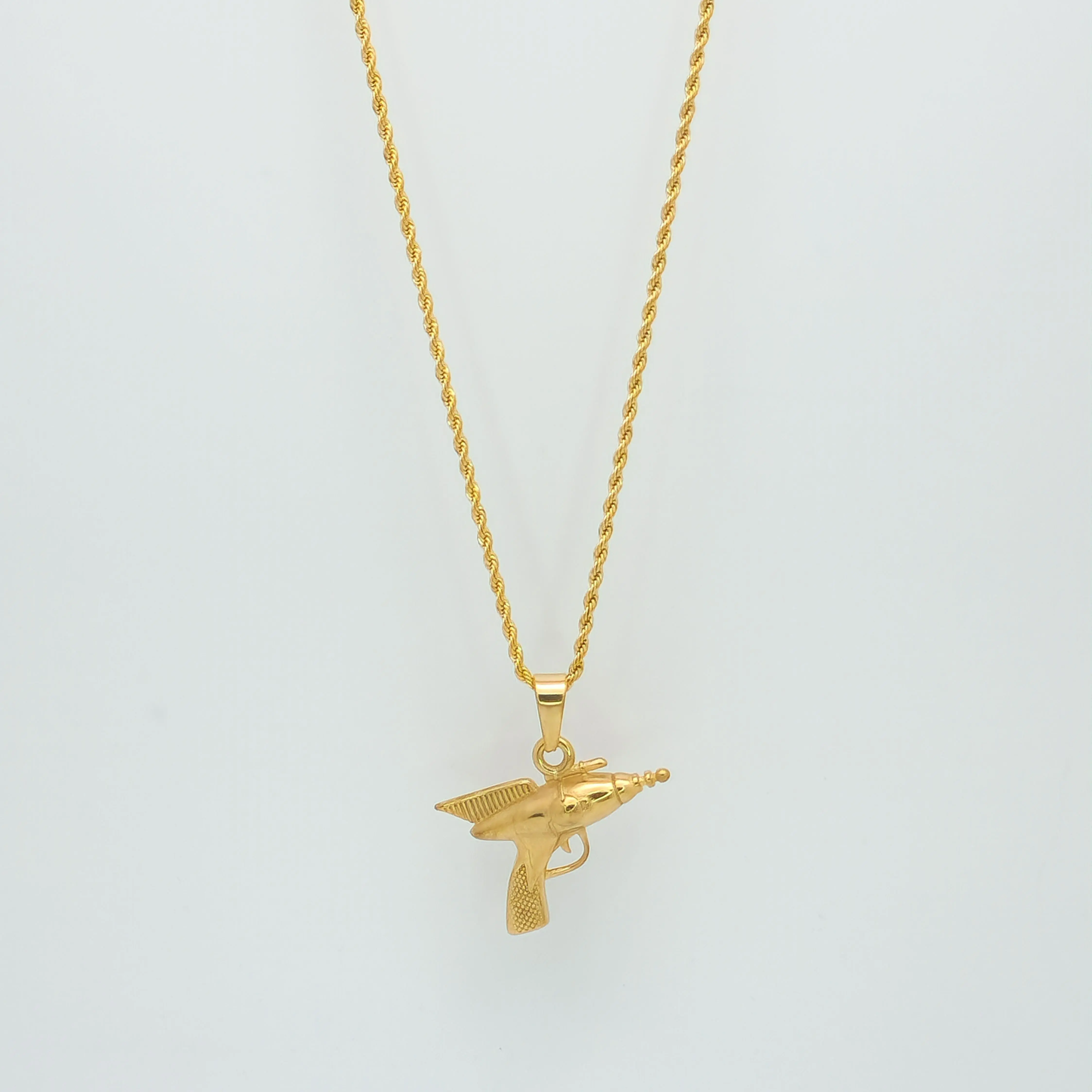 RayGun Pendant - Gold