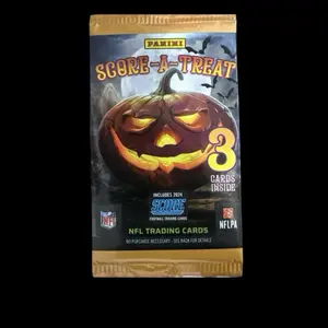 (1) Halloween paint sports card