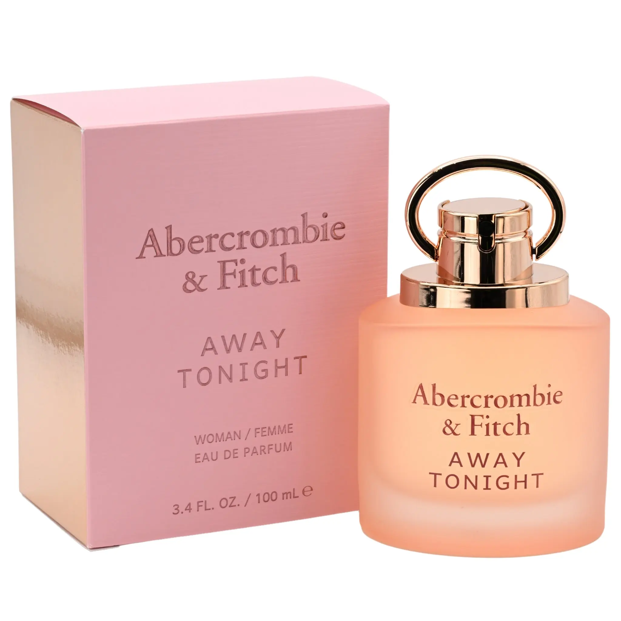 Abercrombie & Fitch Away Tonight Women's Floral EDP Fragrances - Vibrant Fruity Scent with Grapefruit, 3.4 fl oz Alcohol-Based Spray, New Box, Casual Use, Women's Fragrance (3 to 3.9 fl oz Range), Abercrombie And Fitch