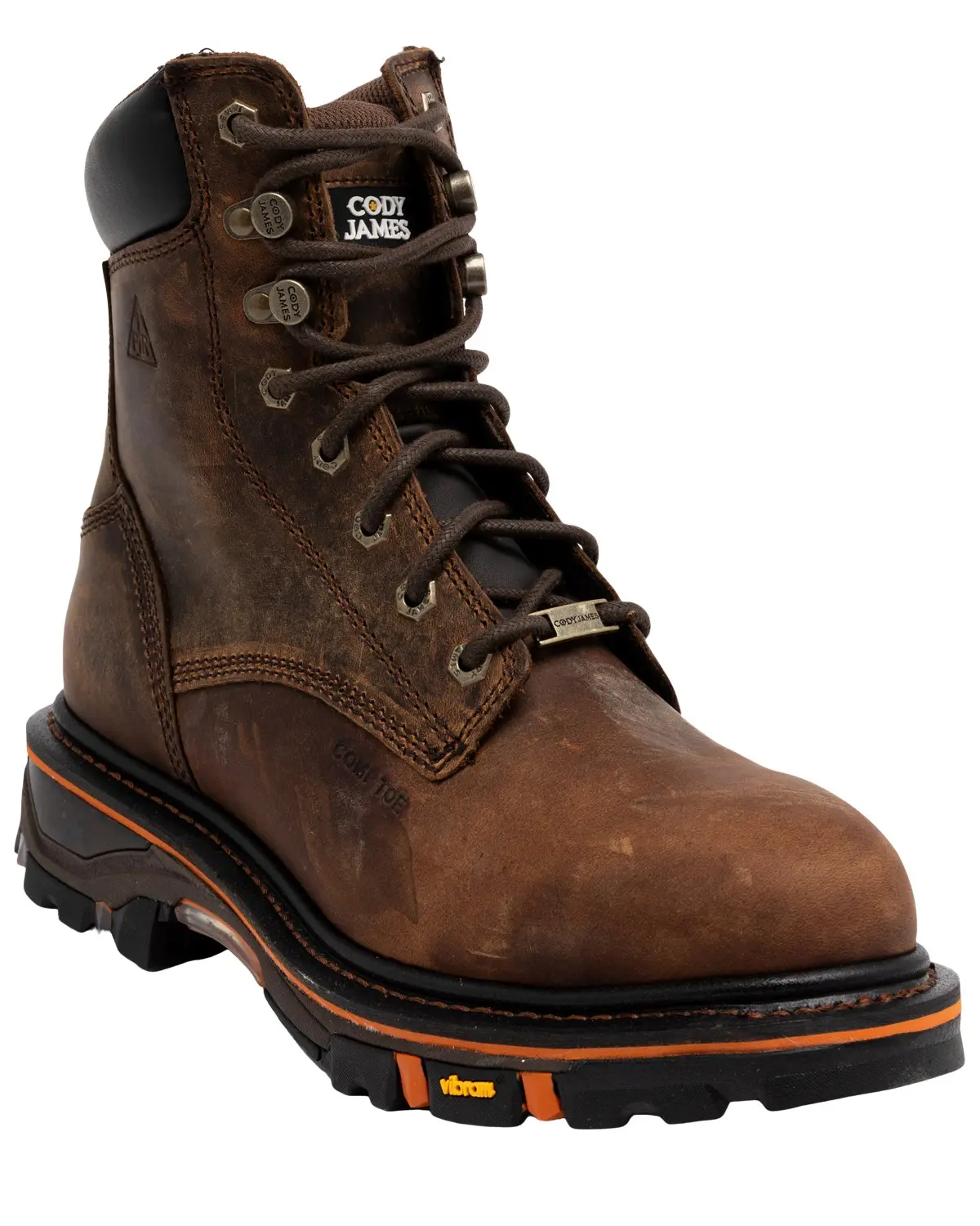 Cody James Men's Men'S 8" Decimator Work Boot Nano Composite Toe - Drl-1-B