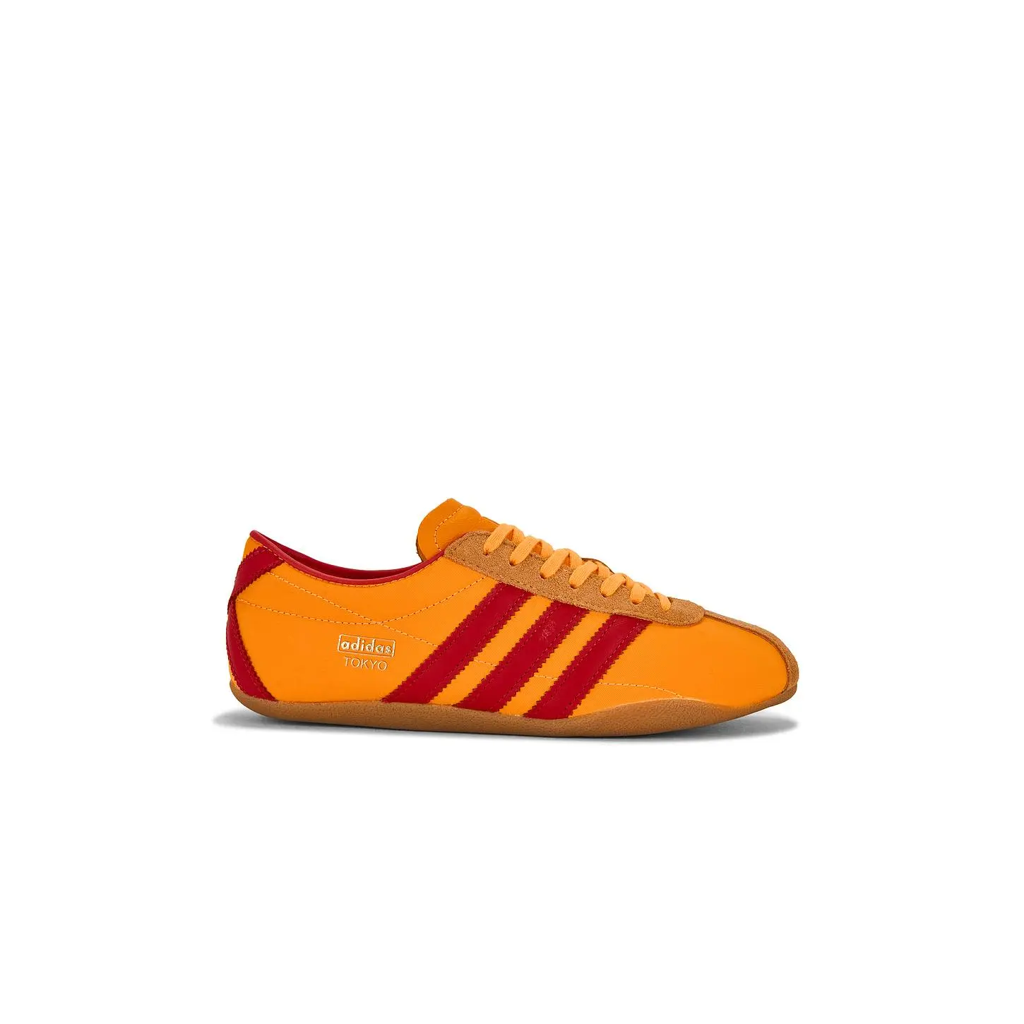adidas Originals Tokyo Sneaker in Lucid Tangerine, Semi Lucid Red & Gold Metallic