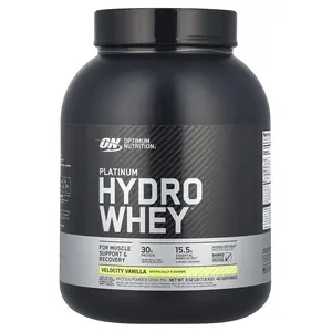 Optimum Nutrition Platinum Hydro Whey®, Velocity Vanilla, 3.52 lb (1.6 kg)