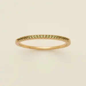 August Birthstone Stacking Ring