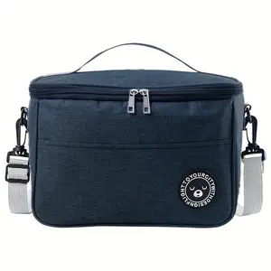 Portable Insulation Bag, Large Capacity Bag, Waterproof for Office Workers, Insulated Lunch Bag