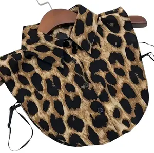 Leopard Print Dickie (Half Shirt)