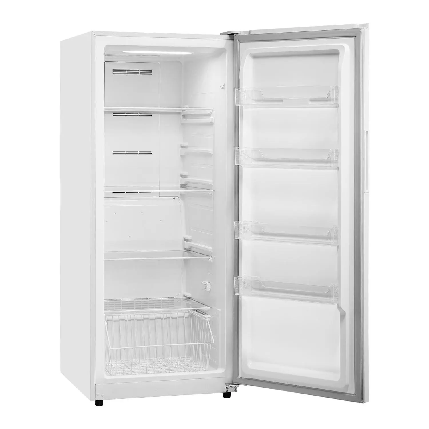 VEVOR 17 Cu. Ft No Frost Convertible Freestanding Freezer-Refrigerator, Standing Unit with Temp Control Panel, Door Open Alarm, Adjustable Shelves, LED Light for Kitchen, Garage, Office
