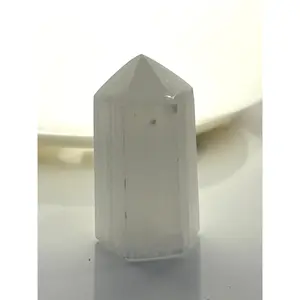 Hexagon Selenite Mini Tower