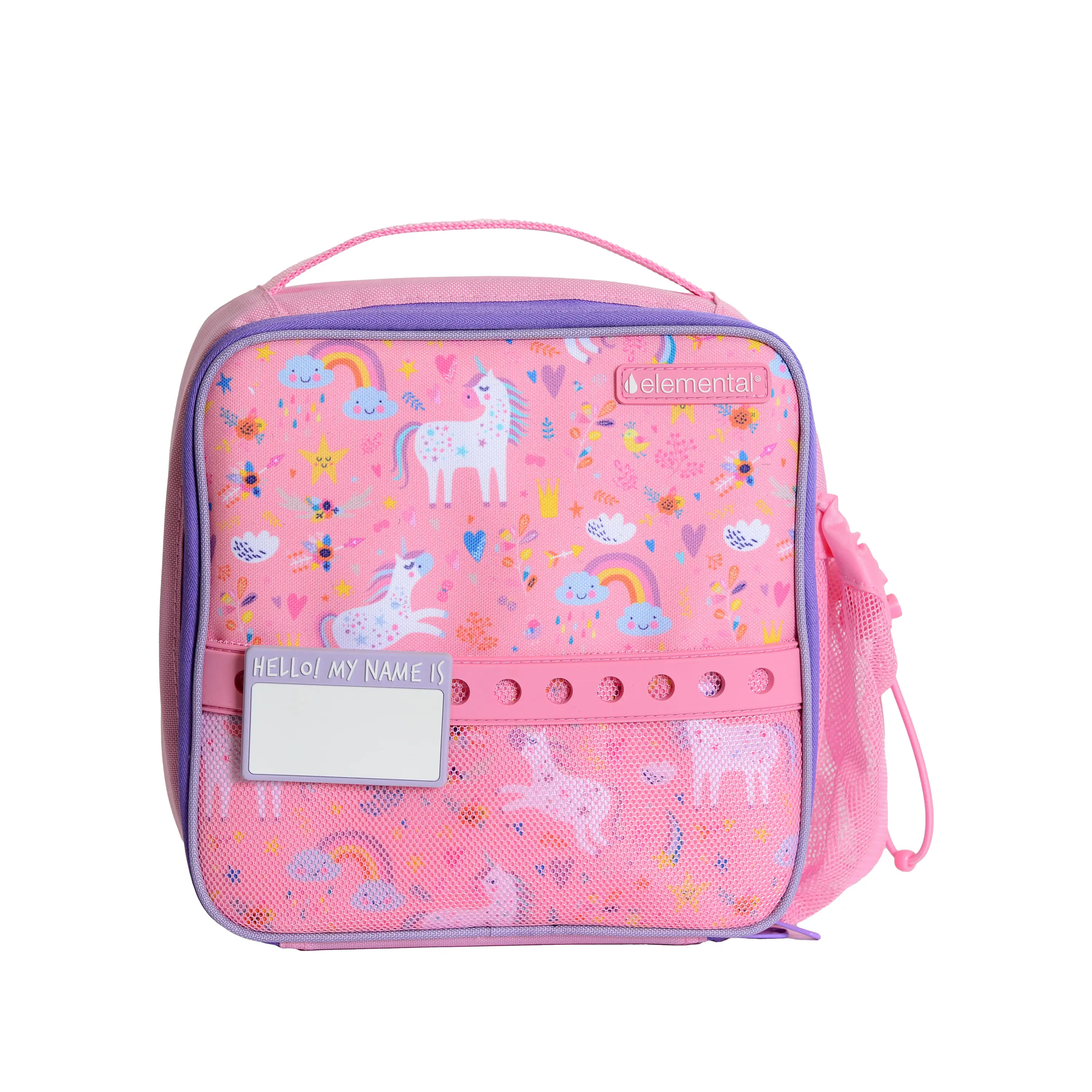 Elemental Reusable Lunch Bag for school, cute, practical, and made for kids. No more crushed snacks or leaks in their backpack includes TikTok exclusive Pooh design.