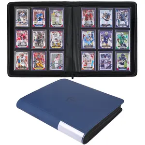 Tcg Toploader Card Binder, 9-Pocket Trading Card Album Holder, Double-Sided Display Case, Holds 288 Toploaders, Fits Pokemon, Magic, Sports Cards