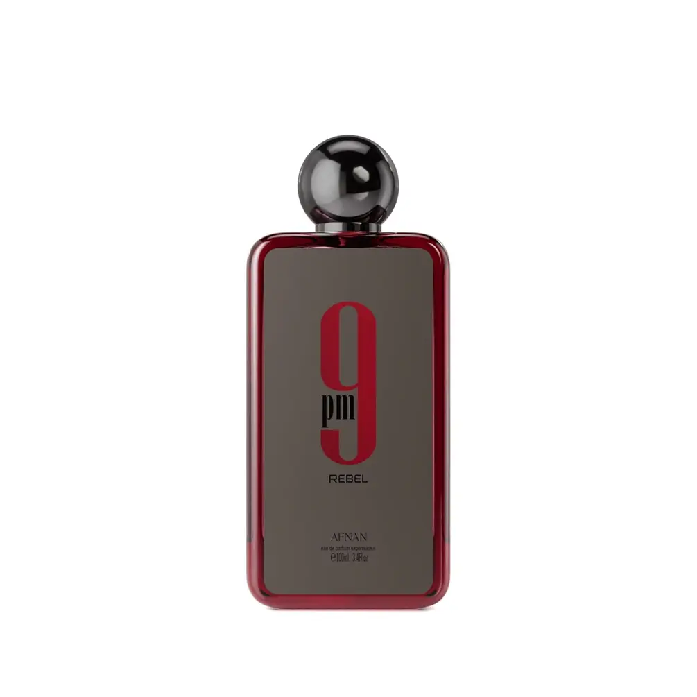 Afnan 9 PM Rebel Unisex Eau De Parfum for Unisex 3.4 Ounce