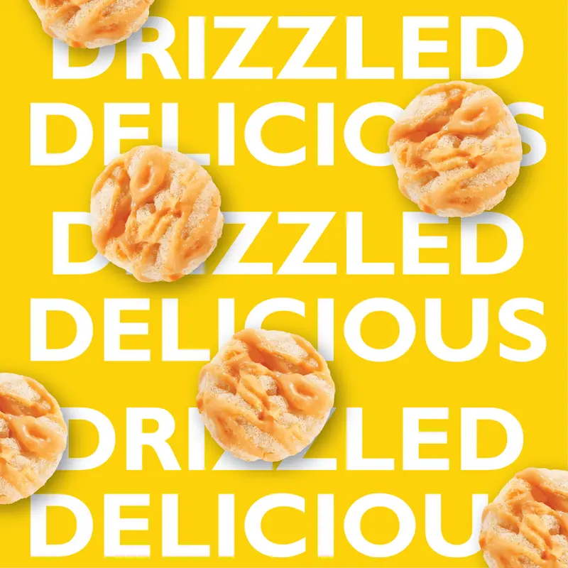6 Pack - Drizzilicious French Toast Mini Rice Cakes 4 oz 6 Pack - Drizzilicious French Toast Mini Rice Cakes 4 oz