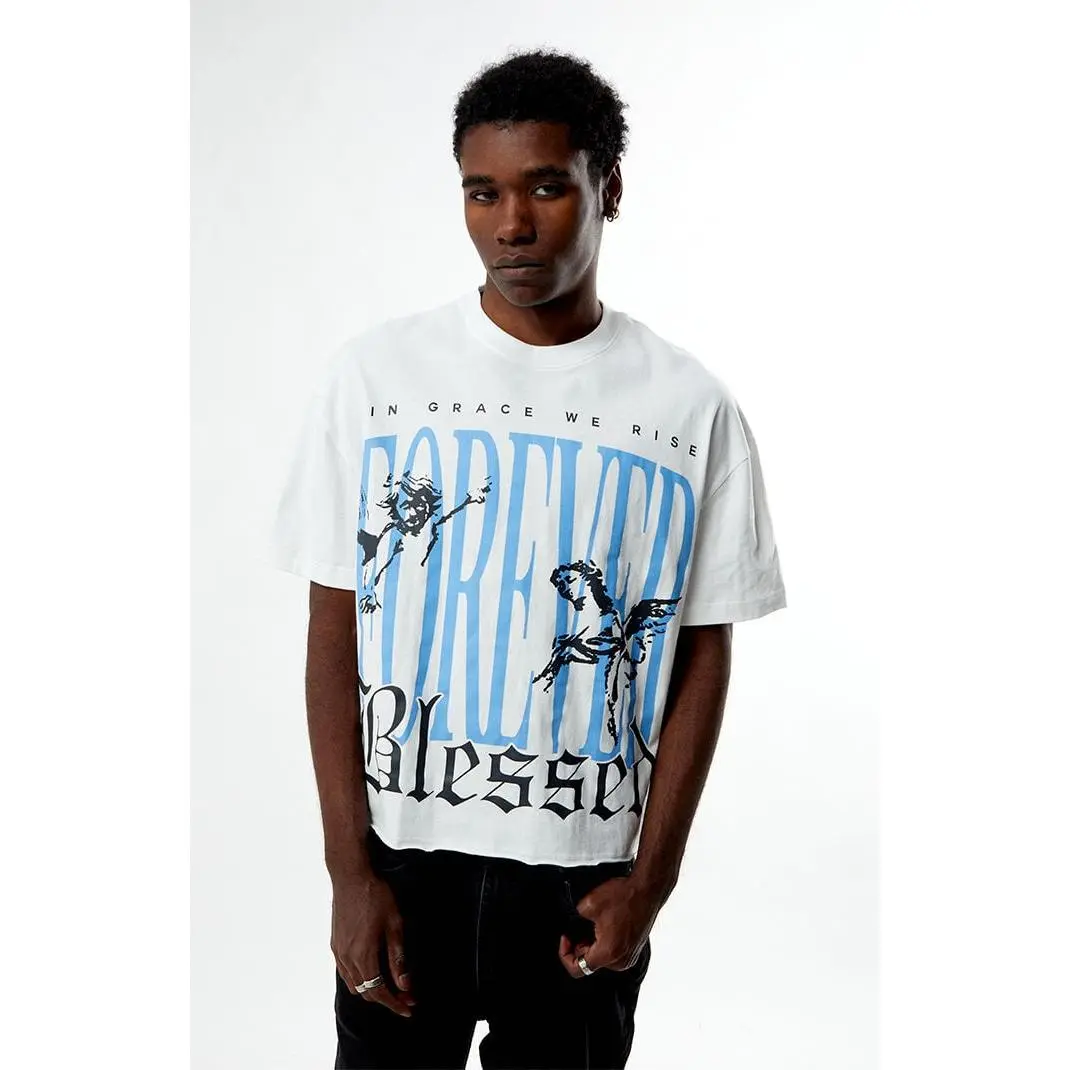 Pacsun Men's Forever Cropped Boxy T-Shirt Pacsun Men's Forever Cropped Boxy T-Shirt