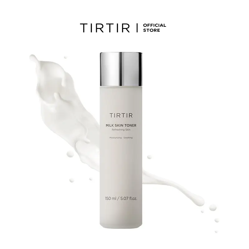 [TIRTIR Official Store] Milk Skin Toner, Deep Moisturizing Hydrating Toner for face Rice Bran Extract Moisture Daily Skincare