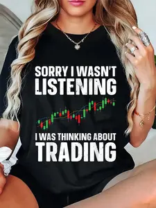 100% Cotton Unisex Best Stock Market Art For Men Women Stock Trading Day Trader T-Shirt