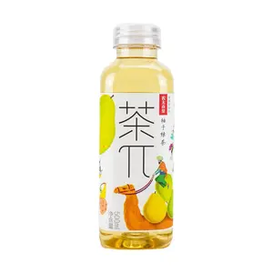 NONGFU SPRING Tea π Yuzu Green Tea Drink 500ml - Refreshing Fruit Tea Beverage, Random Packaging