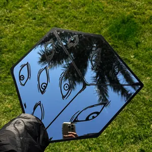 Jujutsu Kaisen Prison Realm Irregular Square Decorative Mirror - Home Decor, Room Decor
