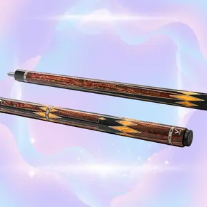 EVO MEG Ember Fang Pool Cue | Apex Power, Glassfiber Shaft, Carbon-Glass Butt, 12.5mm EVO Tip, 29" Shaft & Butt, 19-19.5oz, 5/16-18 Joint
