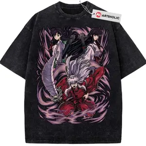 Kikyo Shirt, Kagome Shirt, Inuyasha Shirt, Anime Shirt, Vintage T-Shirt