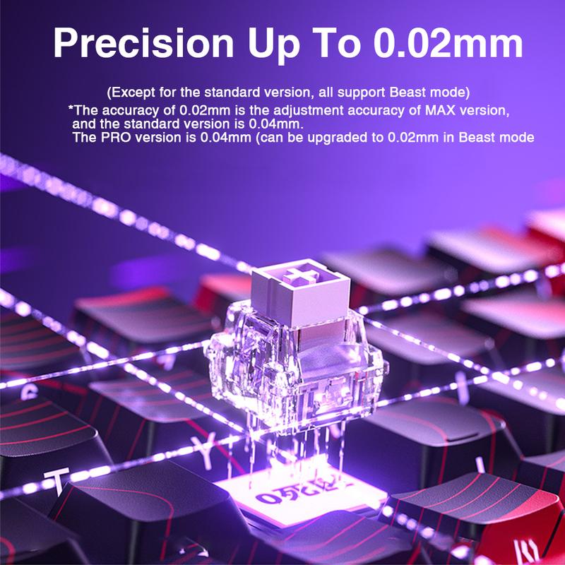 [New]Aula WIN68/WIN60 HE Magnetic Keyboard with Adjustable Actuation, Hall Effect Keyboard with 0.3ms Latency, 65% Wired Compact Keyboard, 8000 Hz Polling Rate, Hot-Swap   college school supplies  gaming accessories  keyboards for gaming