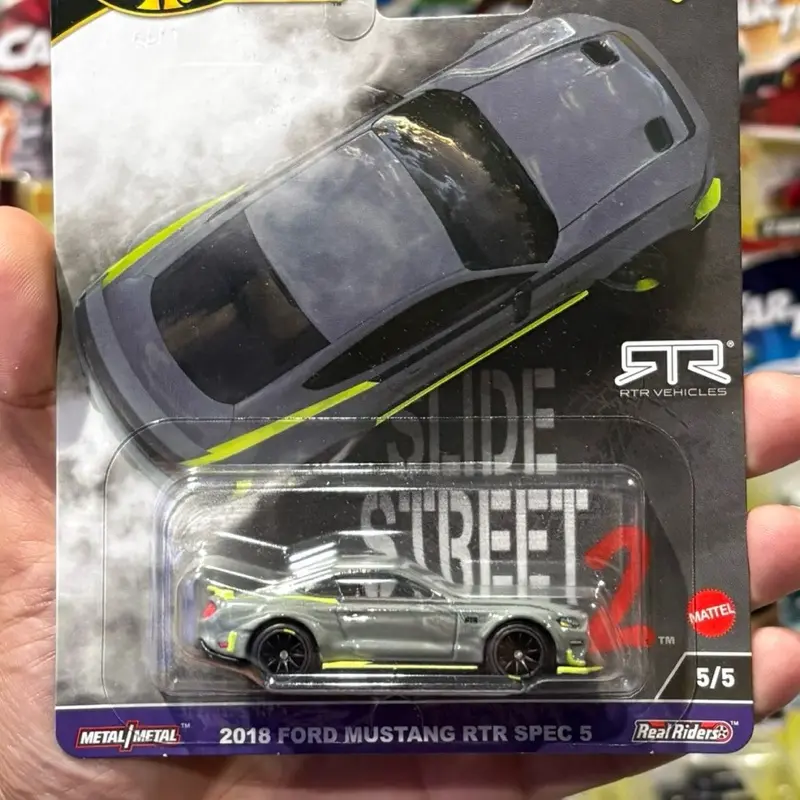 Premium 2018 Ford Mustang RTR Diecast Car 1:64 scale