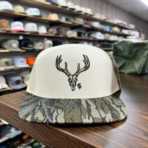 Deer Skull 7 Panel Hat - Mossy Oak Treestand