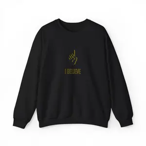 I Believe Islamic Crewneck Sweatshirt - Muslim Faith , Religious Gift, Muslim Clothing, Eid Present, Islamic Sweatshirt, Muslim Sweatshirt Cotton Fabric