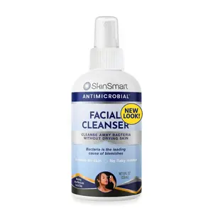 SkinSmart Facial Cleanser for Breakouts, Hypochlorous Acid Mist Targets Blemish Causing Bacteria