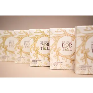 "Wild Flower" Ceremonial-Grade Cacao Bar (500g)