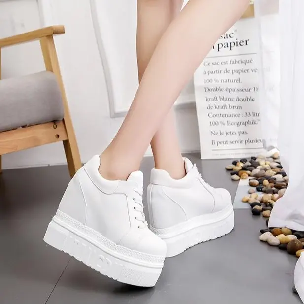 HOT SELLING 5 inches High-sole comfy sneakers Designed to add inches to your height ! Walking Shoes Footwear