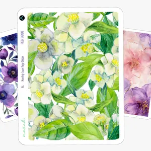 A5 Monthly Planner Divider Stickers for Hobonichi Cousin A5 Monthly Planner Divider Stickers for Hobonichi Cousin