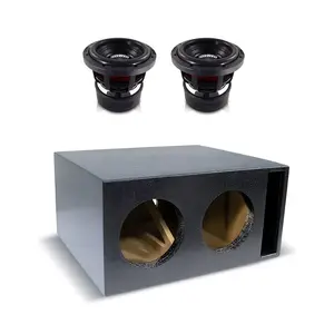 (2) Sundown Audio X8 v4 & Universal Fit Ported Dual 8" Subwoofer Box Combo