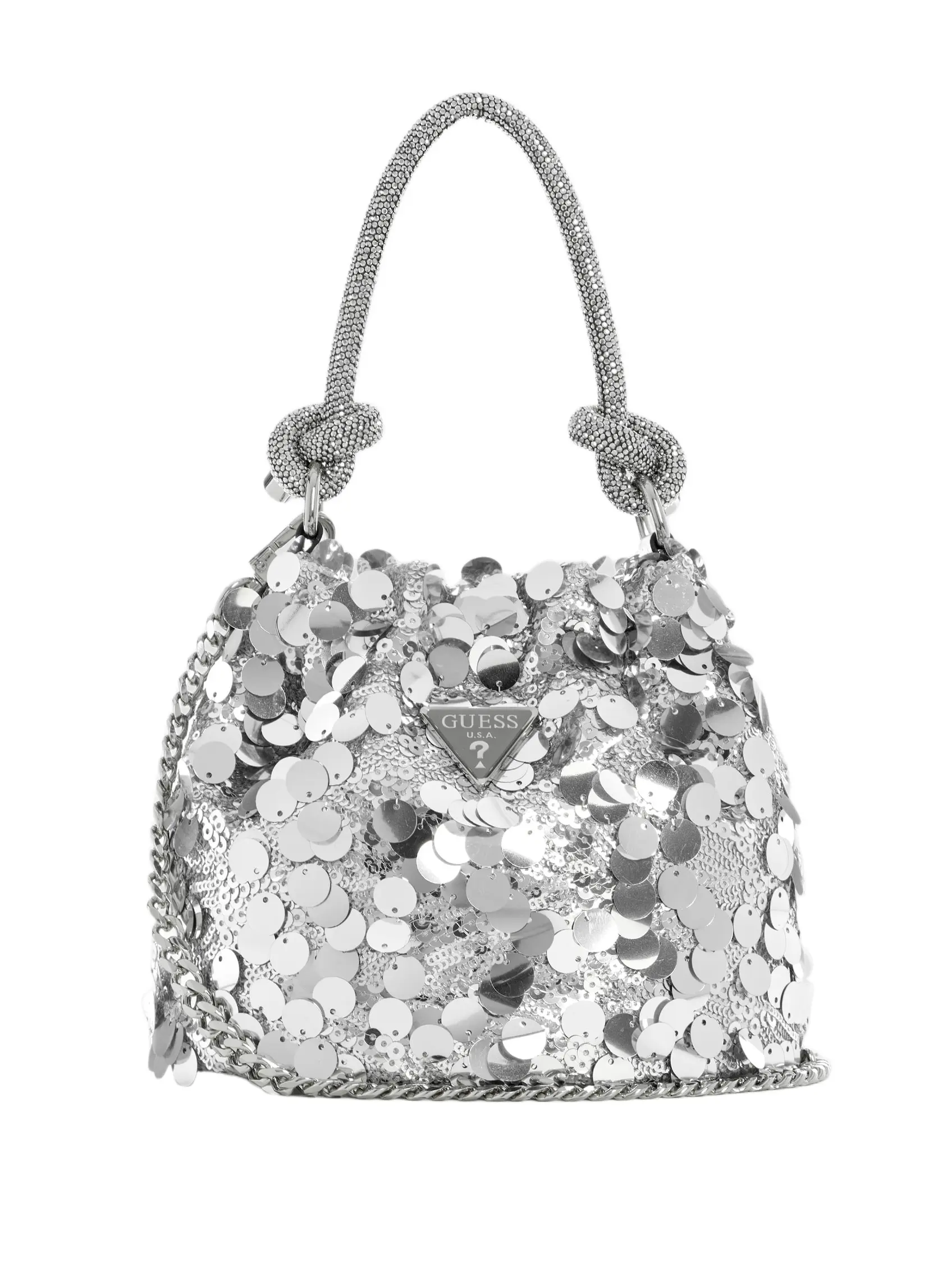 GUESS Female Holiday Shine Top-Handle Pouch